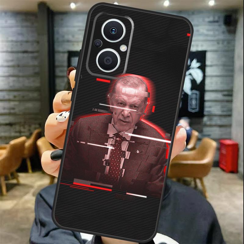 Turkey Recep Tayyip Erdogan Case For OPPO Reno 11 11F 13 12 F 8T 7 8 10 Pro OPPO Find X8 X6 Pro X3 X5 Lite Cover Coque