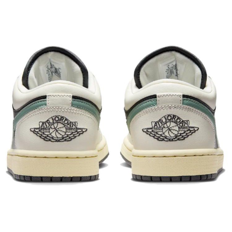 Air Jordan 1 Low Jade Smoke Sneakers da Donna Nero Antracite Vela DC0774-001