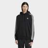 Adidas Baggy Fit Basic Hoodie Three Stripes  Jc6251 