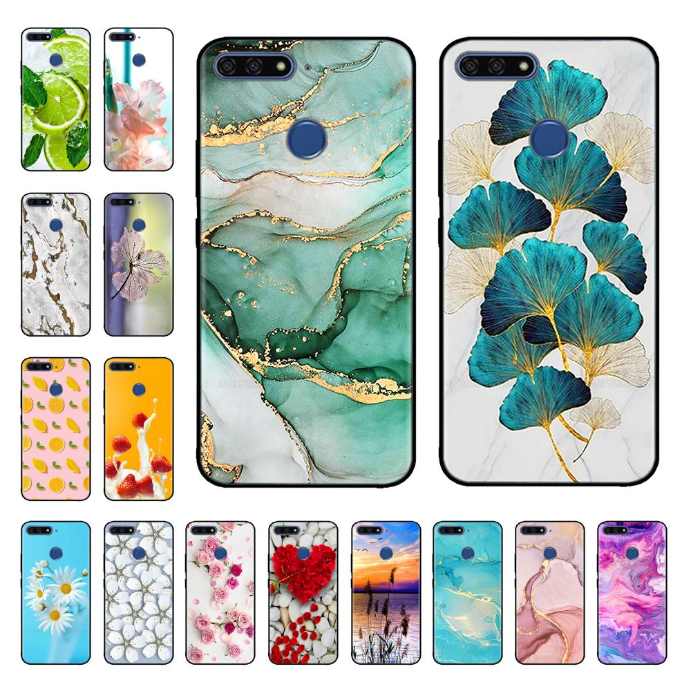 Honor 7c Case For Huawei Honor 7C Case Silicone Soft Cover For Honor 7A Pro AUM-L29 Honor7A Pro 5.7 7S 7C Pro Phone Back Cases