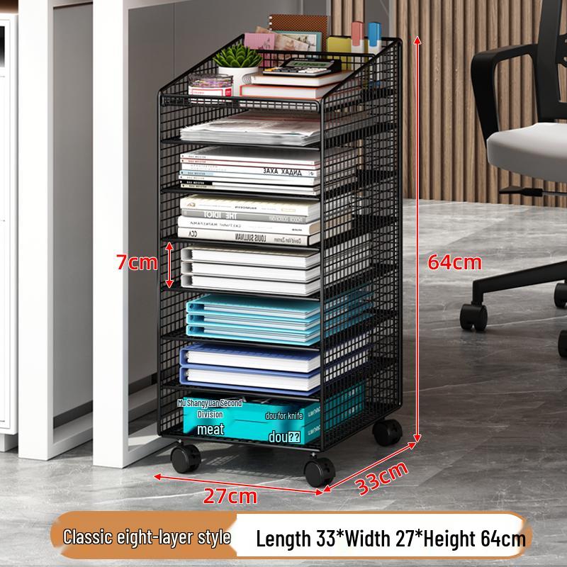 Multi-Layer Desk Organizer and File Storage Box