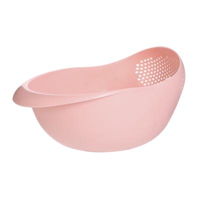 Rice Washer Strainer Colanders Multifunction Tiny Mesh Large Capacity Washing Bowl for Vegetables