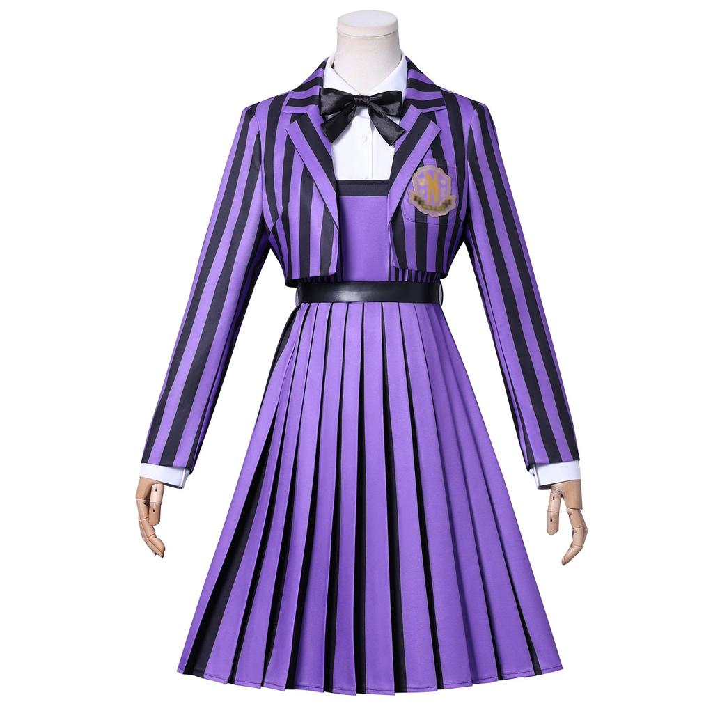 Girls Halloween Costume Kids Academy Uniform School Suit For Role Cosplay Costume Party