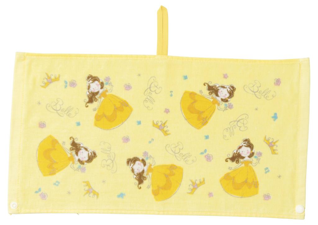 Marushin Disney Beauty and the Beast Belle Happy Bell 47 x Gauze with Soft Twist Antibacterial and Deodorizing Product 2005056200 Towel, 25cm, Yarn,