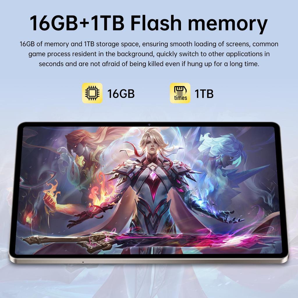 Nouă Tabletă Inteligentă Tab S10 Ultra Android 16GB+1TB - Ecran HD de 10.1 inch