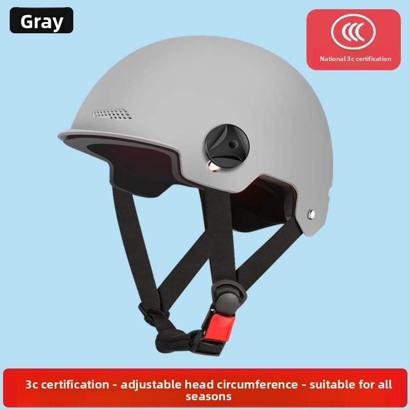 

Шлем для электромобиля мужской и женский большой летний дышащий всесезонный универсальный защитный шлем полушлем