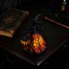 Lanterna de Bruxa para Halloween Luz Noturna Espetacular de Pé para Interior Estátua Única de Bruxa Luminária de Mesa para Quarto Decoração de Halloween Presentes