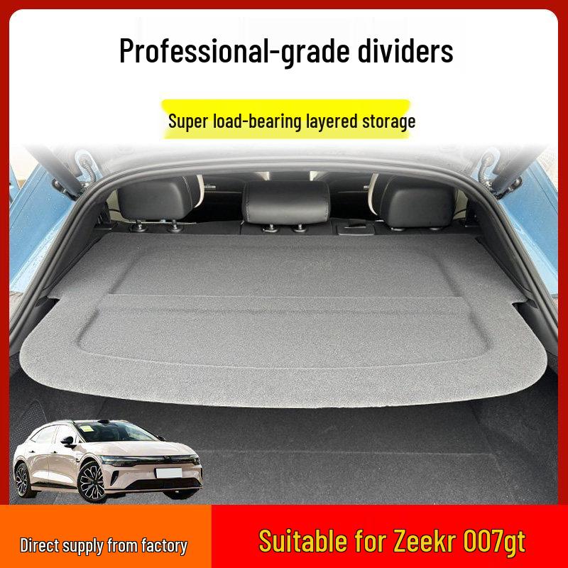 Zeekr 007 GT Trunk Divider: Tailgate Cargo Cover & Storage Partition Accessories