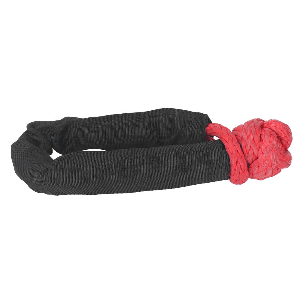 Soft Shackle 20mm 41000 LBS Break Strength Recovery Rope Shackle with Protective Sleeve for Truck Large SUVs Offroad