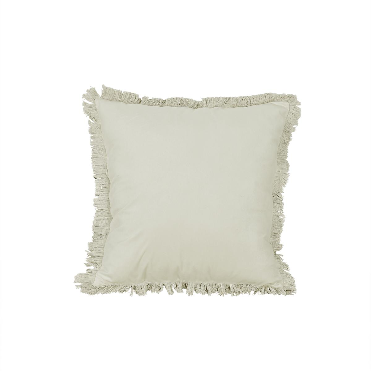 1pc Soft Plush Fringe Pillow Covers with Tassel Christmas Decorative Pillow Cases 45X45cm 1pc 2589₽