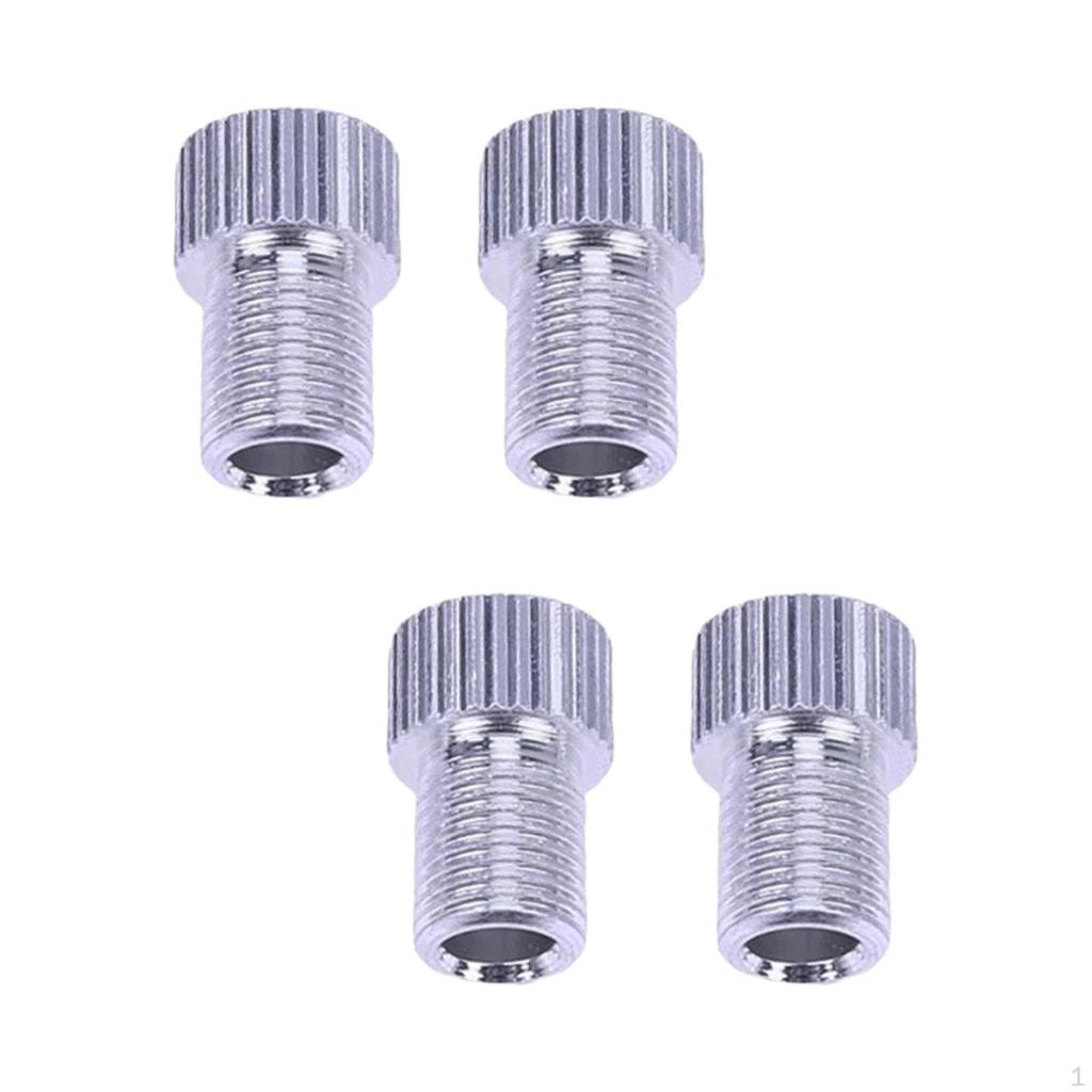 4pcs Bicycle Valve Connector Repair Pump Tool Converter for Mountain Bike