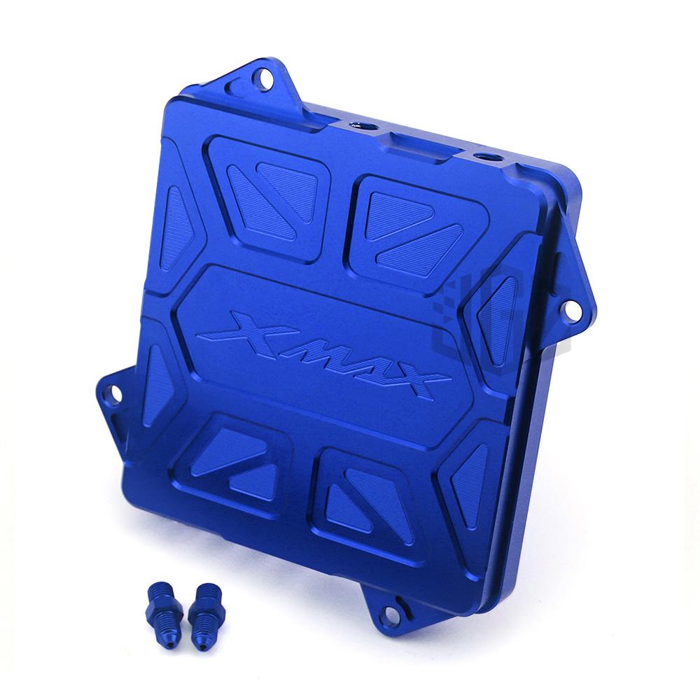 

Motorcycle CNC Transmission Cover CVT Air Filter Propeller Protector For YAMAHA XMAX v1 v2 2017-2025 синій