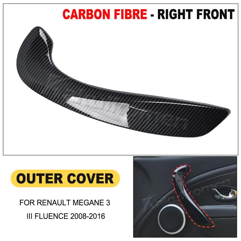 For Renault Megane 3 III Fluence 2008-2016 Car Interior Front Left Right Inner Door Handle With Cover 809600015R 197012651