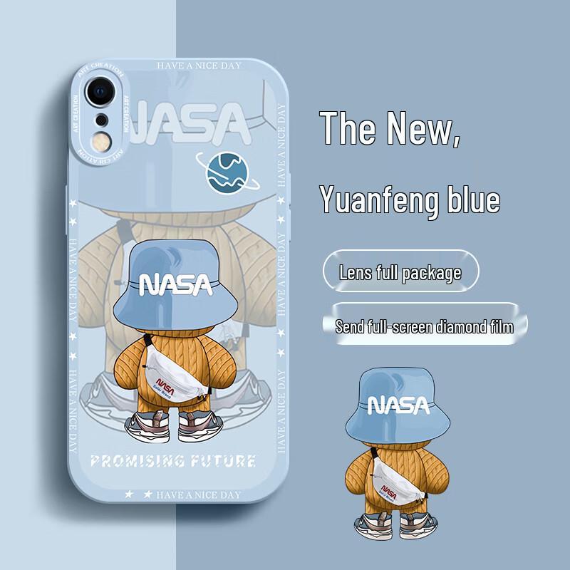 

Силиконовый чехол для iPhone Nai Xiao Ya Armor Lens iPhone XR 6.1-inch