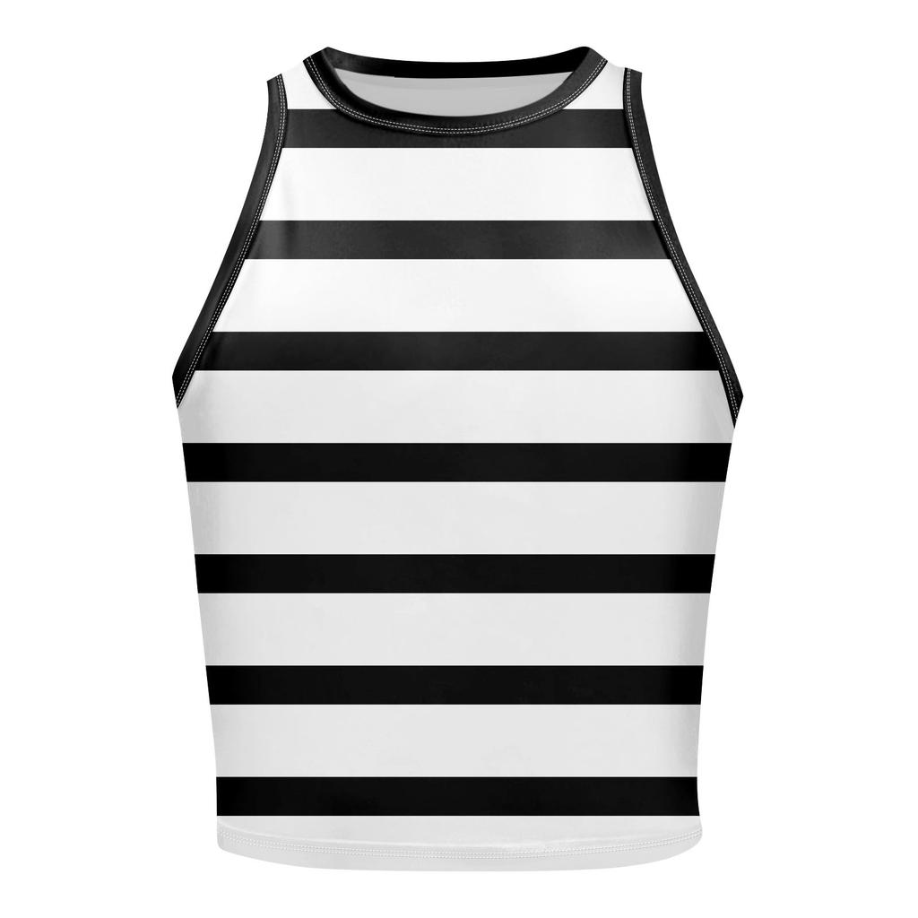 Maieu pentru femei Casual Vară Topuri fără mâneci Moda Gât rotund Tricou imprimat Tancuri Topuri