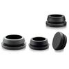 62pcs Multi Size Round Silicone Grommets Elastic Round Hole Silicone Plug for Sealing Different Size Bottles Enduring