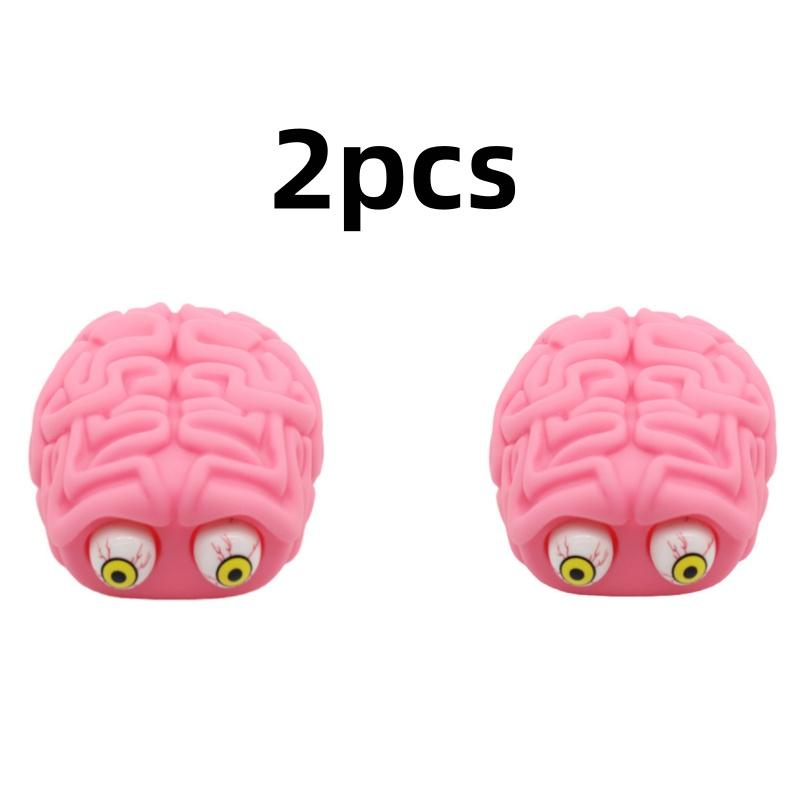 Anti stress Flippy Brain Eye Squeeze Fidget toys cool things for children with ADHD, autism, anxiety relief toys