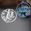 Merry Christmas Metal Cutting Dies Stencils Scrapbooking Embossing DIY Crafts 