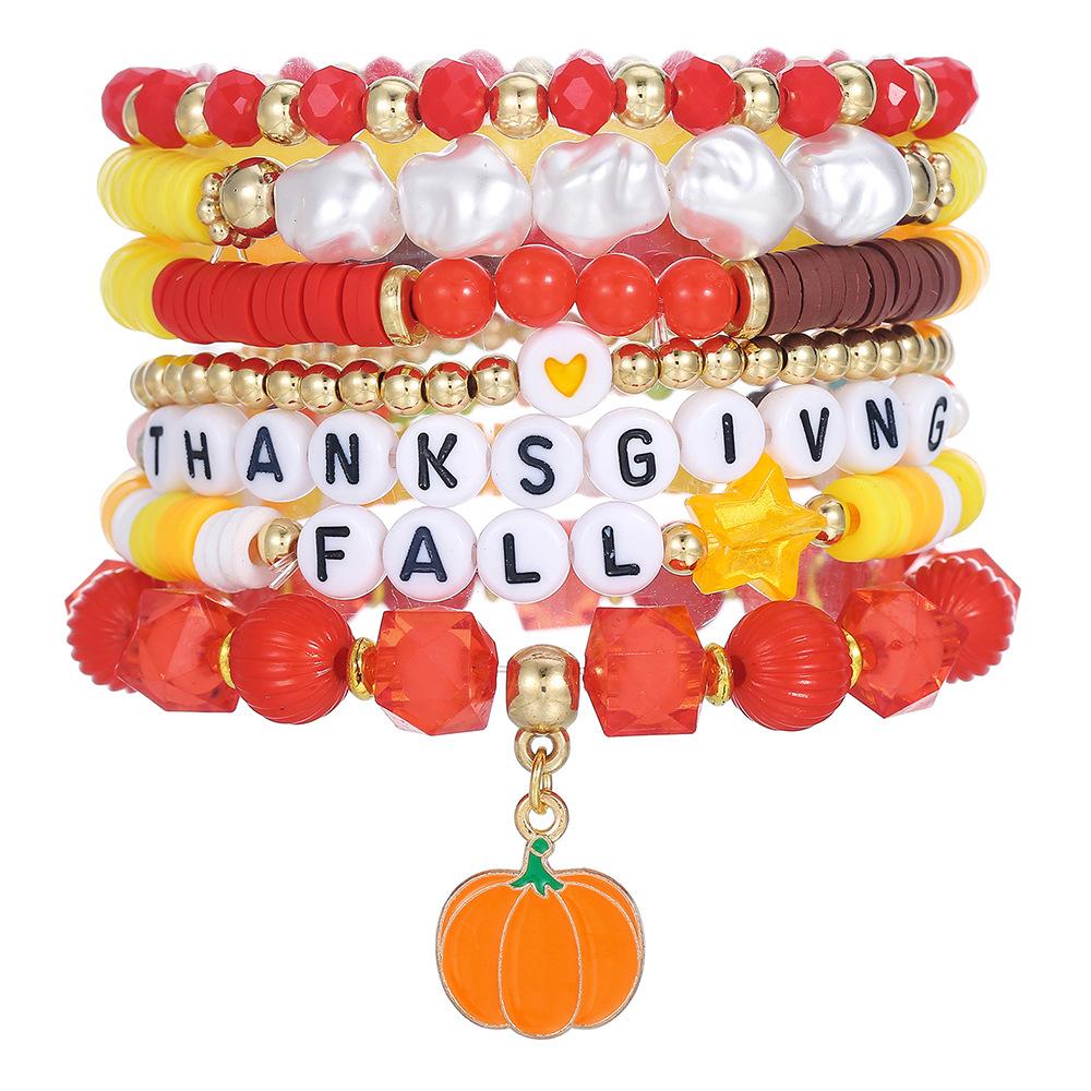 JYL TS Bracelet Halloween  5-piece Set Invokes Festive Fun & Courage