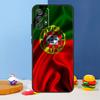 Portugal Flag Case For Samsung Galaxy A56 A36 A26 A16 A06 A54 A34 A14 A12 A32 A52 A13 A33 A53 A15 A35 A55
