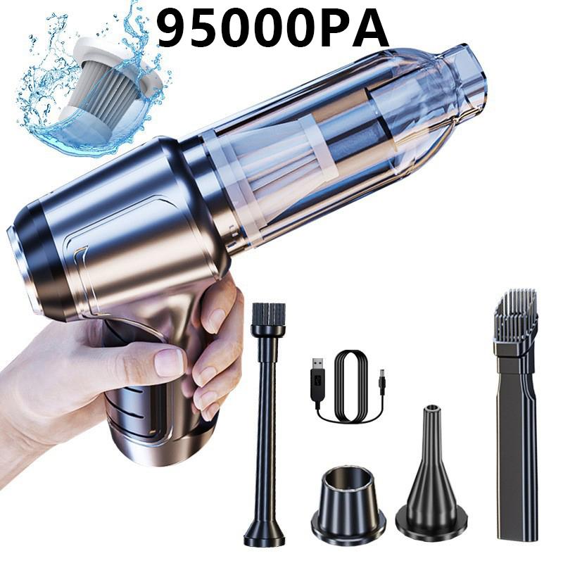 15000PA Portable Car Vacuum Cleaner Wireless Powerful 4-in-1 Clean Machine USB Charging Blowing Suction Vacuum Cleaner 2026 New