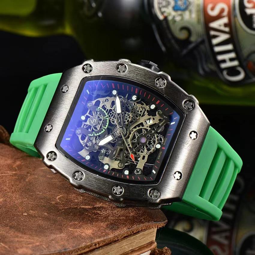Best-Selling New Richard Skeleton Barrel Sport Men's Watch