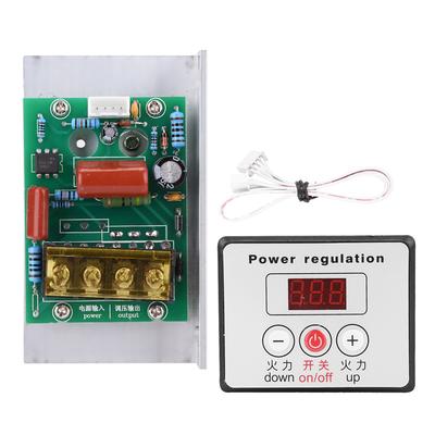 6000W SCR Digital Spänningsregulator Hastighetskontroll Dimmer Termostat AC 220V