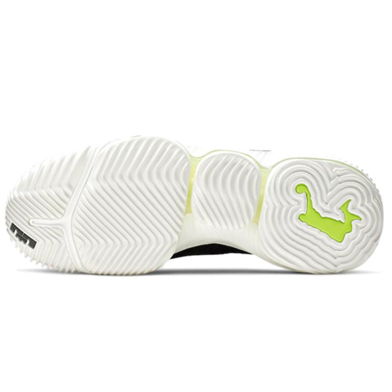 Nike LeBron 16 Low Black Volt Glow Sneakers CI2668-004
