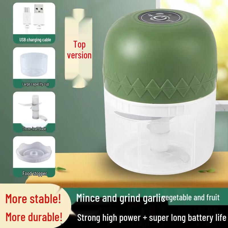 Beiduoyang Mini Cordless Electric Garlic Mincer & Food Processor