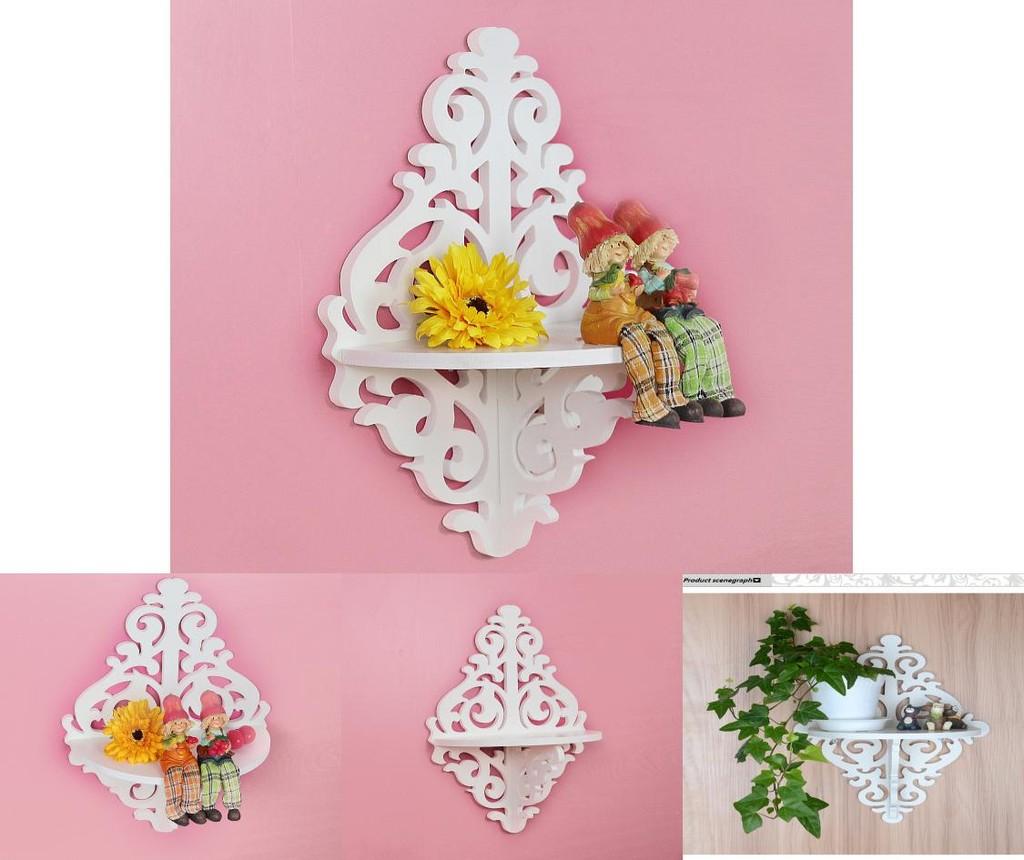 Kreatives Wandregal für Pflanzen aus PVC-Material zur Innendekoration