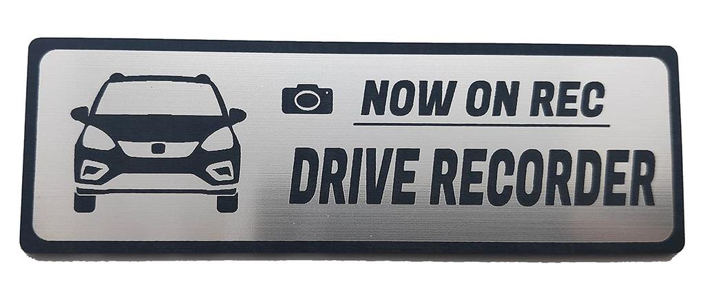 Honami Works FIT CROSSTAR Dash Vehicle Emblem Dash Cam Sticker (4th Generation) Cam-Equipped