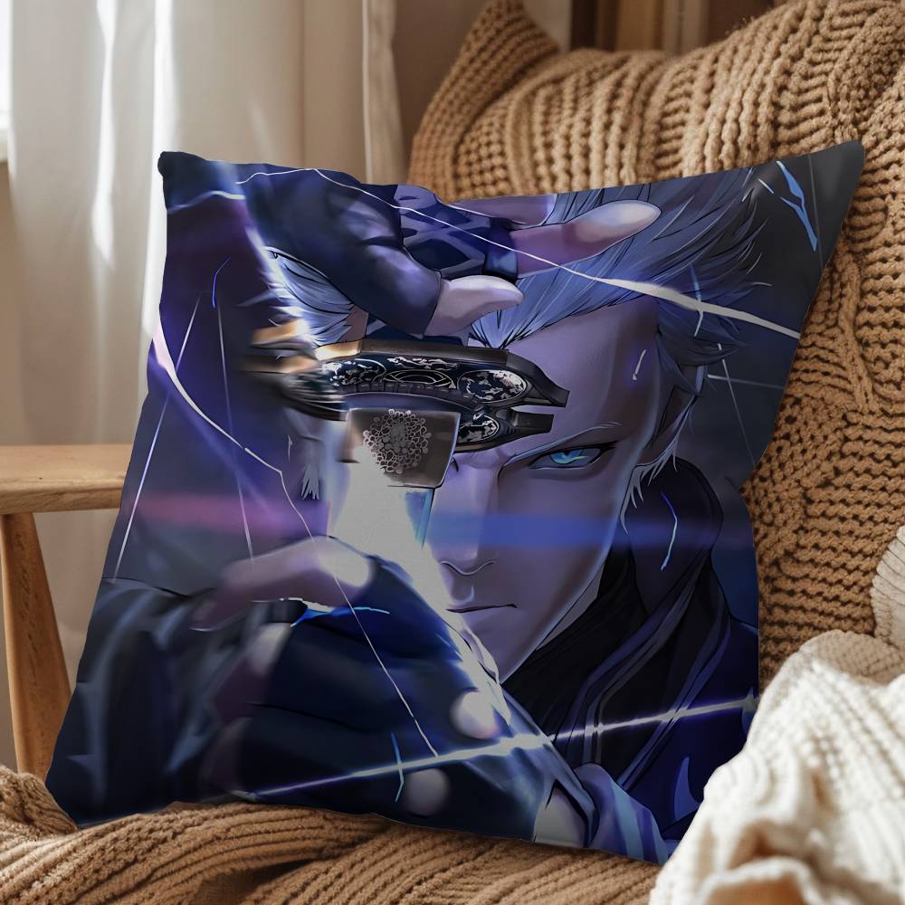 Power Vergil Game Devil May Cry Pillow Case Sofa Living Room Bedroom Headboard Backrest Cushion Square Cushion Nap Time