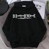 Sudadera con capucha unisex para hombre y mujer, estampado de Ryuk de Anime Death Note, sudadera informal holgada, ropa urbana vintage, tejido de algodón suave