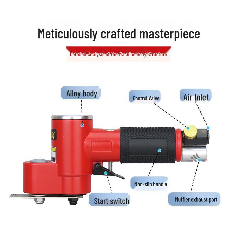 Gaobao Pneumatic Sander/Polisher: Reciprocating Swing Grinder for Small Areas