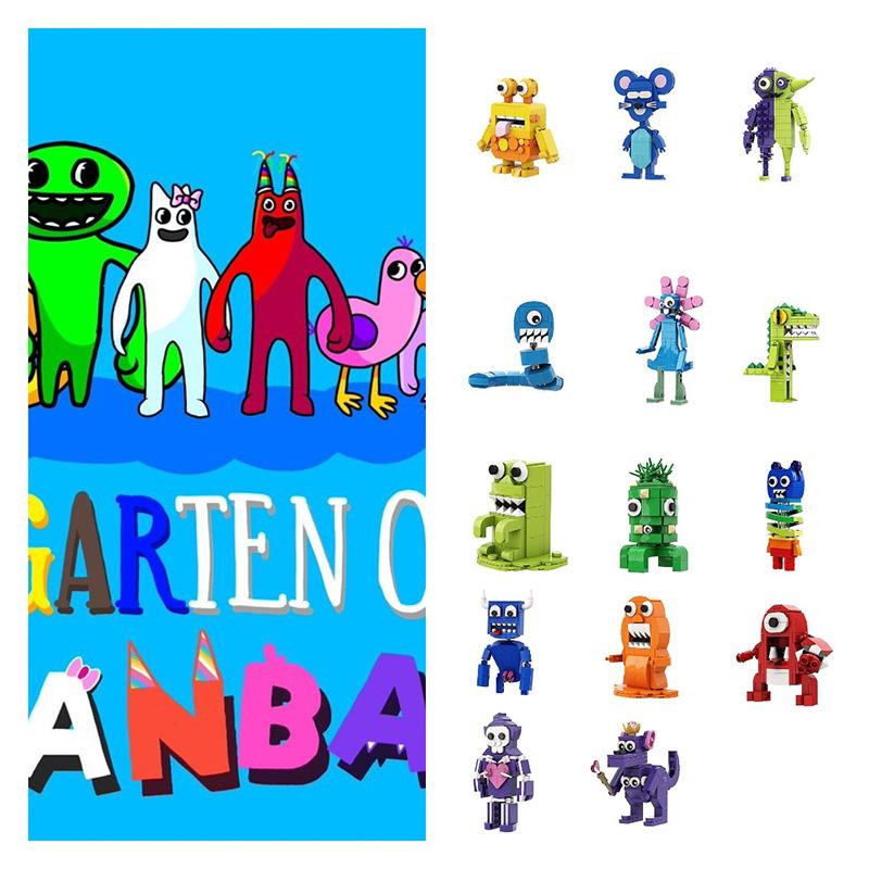 Garten Banban Of Assembled Building Blocks Kids Puzzle Toys Collection Display