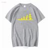Bricks Evolution Mens T Shirt Movie Master Builder Classic Awesome Spaceman Funny Kids Present Idea Joke Top Dad Vintage