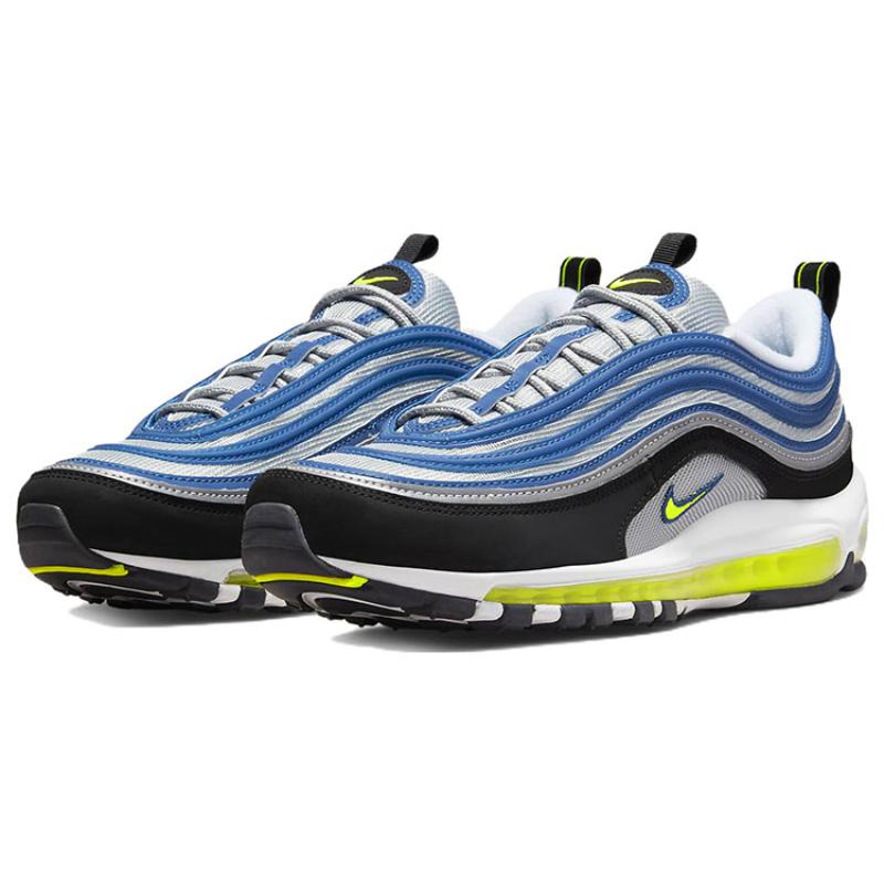 Nike Air Max 97 Og Atlantic Blue Voltage Yellow Sneakers Casual Shoes DM0028-400