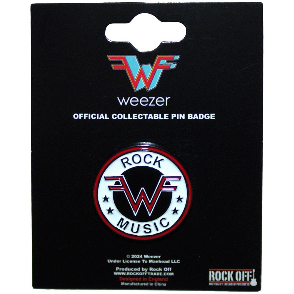 Weezer Rock Music Emblem Badge