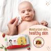 LuvLap Feuchtigkeitsspendende Baby-Feuchttücher Mit Jojobaöl Und Vitamin E Sanfte Hautreinigung 3er-Pack 72 Tücher