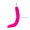 Faux Furs Foxes Tail Keychain Furs Foxes Tail Keyring Handbag Hangings Charms