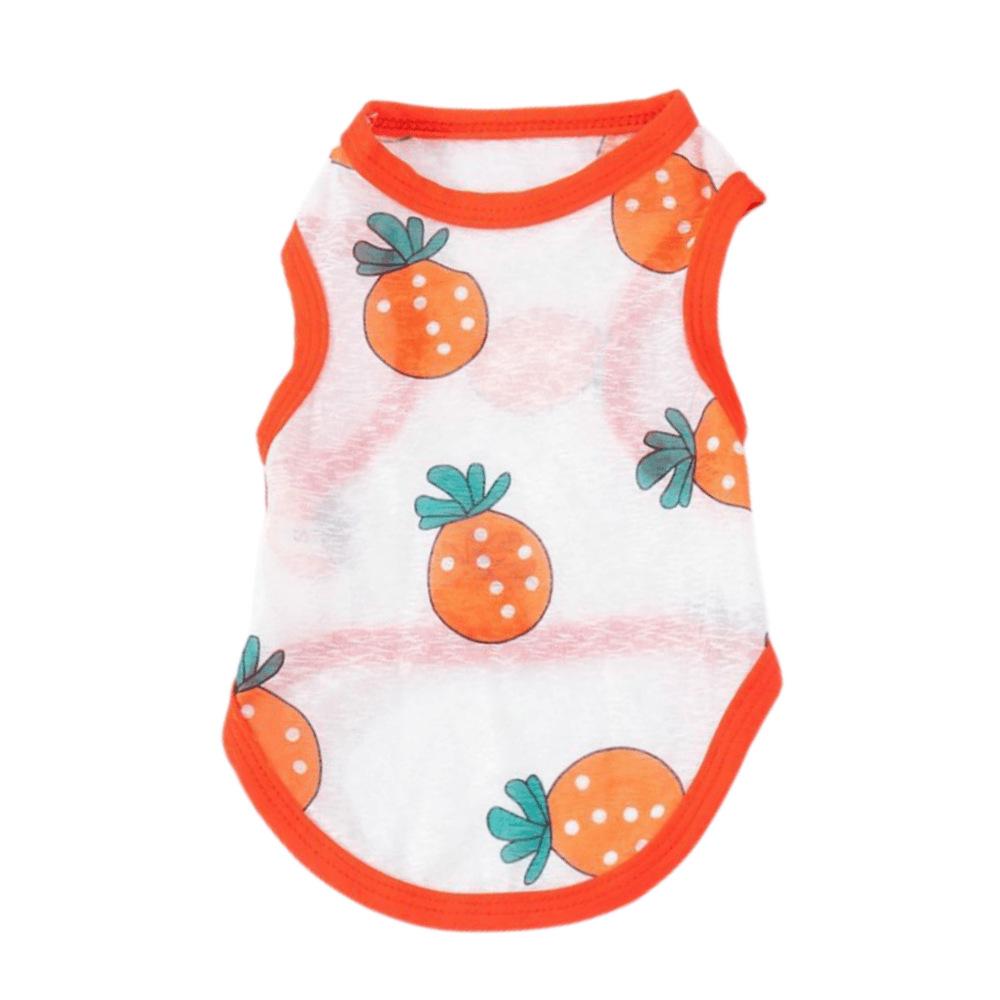 Atmungsaktive dünne Weste für kleine Hunde, ärmellose T-Shirts für Welpen, Katzenkleidung, Sommerkleidung im Freien, Sonnenschutz für Haustiere, Hundehemden