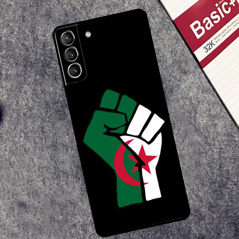 Algerian Passport Case For Samsung Galaxy S24 S23 S22 S21 Plus Ultra Note 20 S9 S10 Note 10 S20 S21 FE Cover