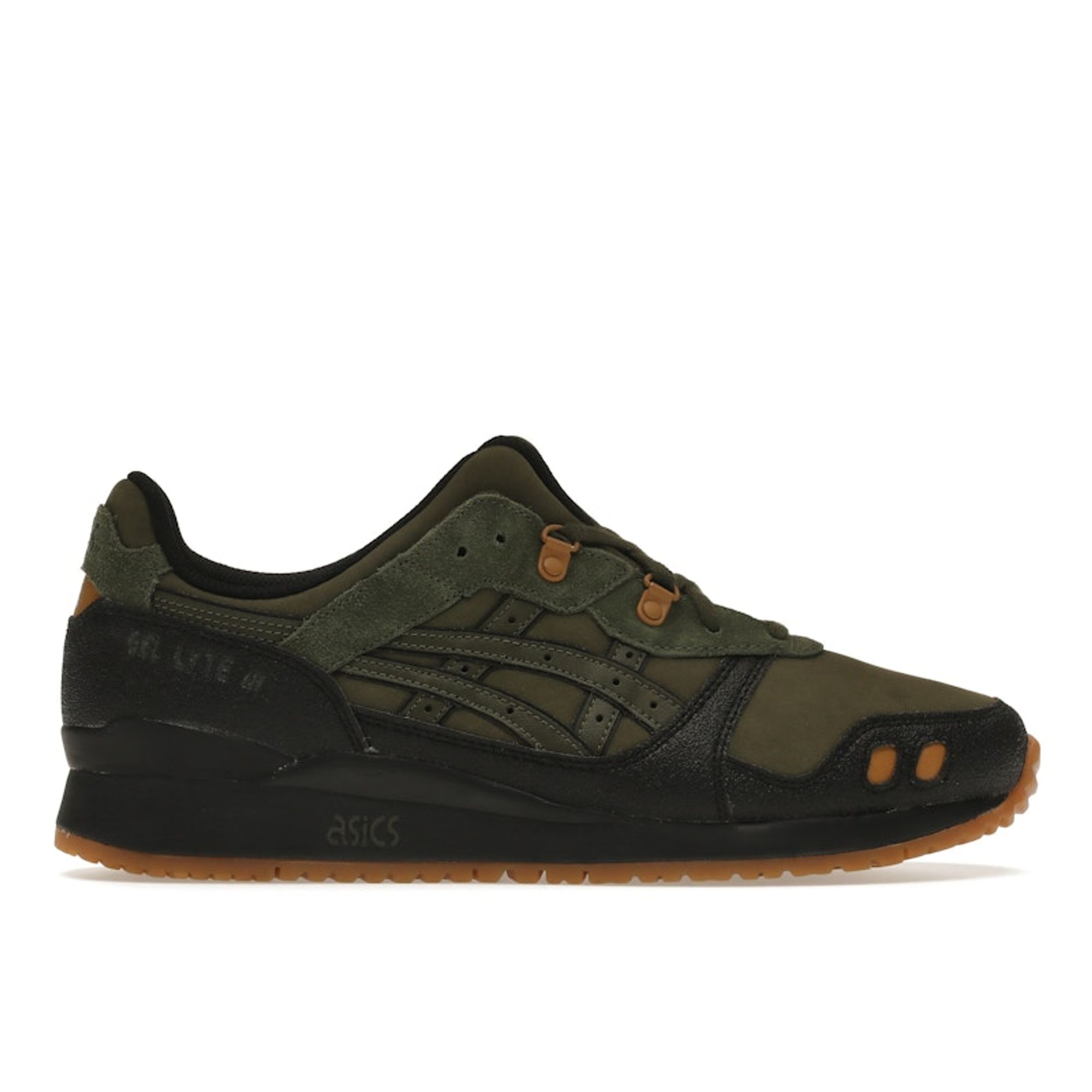 

ASICS Gel Lyte 3 Olive Black Men Sneakers Green Olive-Canvas 1203A187-303 44