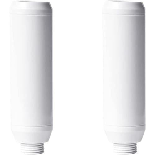 [Official Store] Ionac Replacement Filter Set of 2 for Shower Heads, Softens Water, Detoxifies Chlorine, Enhances Skin, Easy Installation, Made In Jap