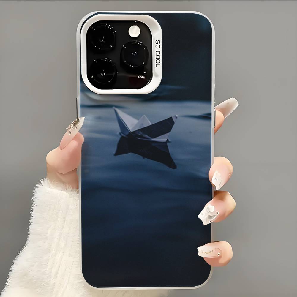 Sailing Boat  Phone Case  Phone Case For iPhone 14 16 15 11 12 13 Pro Max Mini Plus Shockproof Cover
