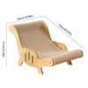 cat lounge chair  Kittens Scratching Recliner Sofa scratch-resistant Cat claw board Multi-Functional Sisal cat Scratcher Bed