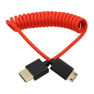 HangTon Mini HDMI To HDMI 4K 8K 60p Cable for Nikon Z5 Z6 Z7 Z6ii Z7ii D750 ATOMOS Ninja V Ultra SmallHD Cine Indie Type A C HDMI Camera, Monitor, 2.1