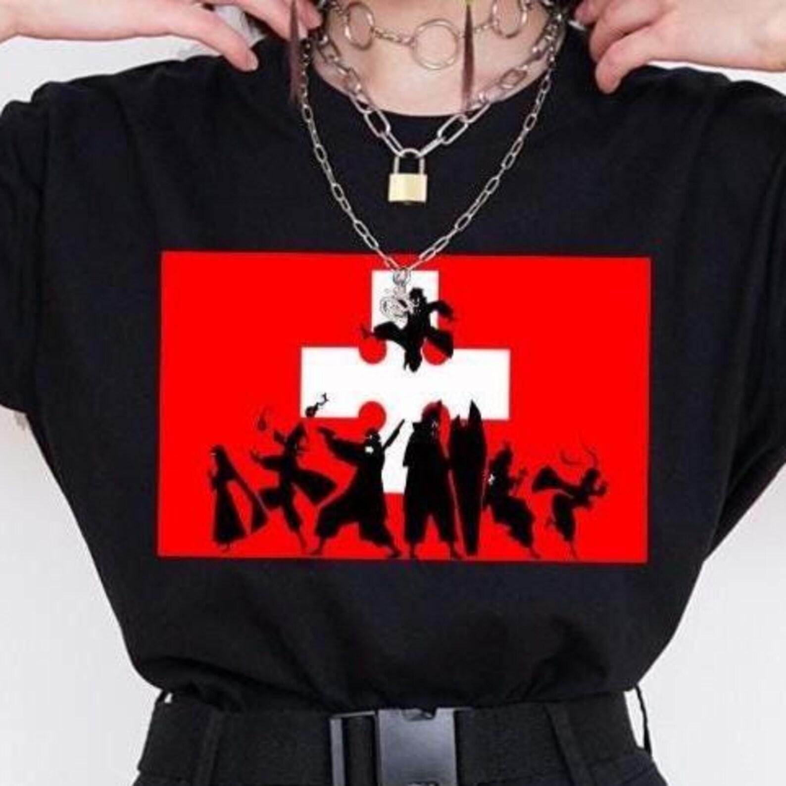 Fire Force Anime T-Shirt – Manga Cosplay Shirt,Benimaru Shinmon,Shinra Kusakabe,Tamaki Kotatsu 2XL