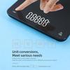Digital Scale Kitchen 5kg/0.1g Precision Charging Electronic Kitchen Scale. Tempered GlassAluminum Alloy Frame LED Hidden Displ