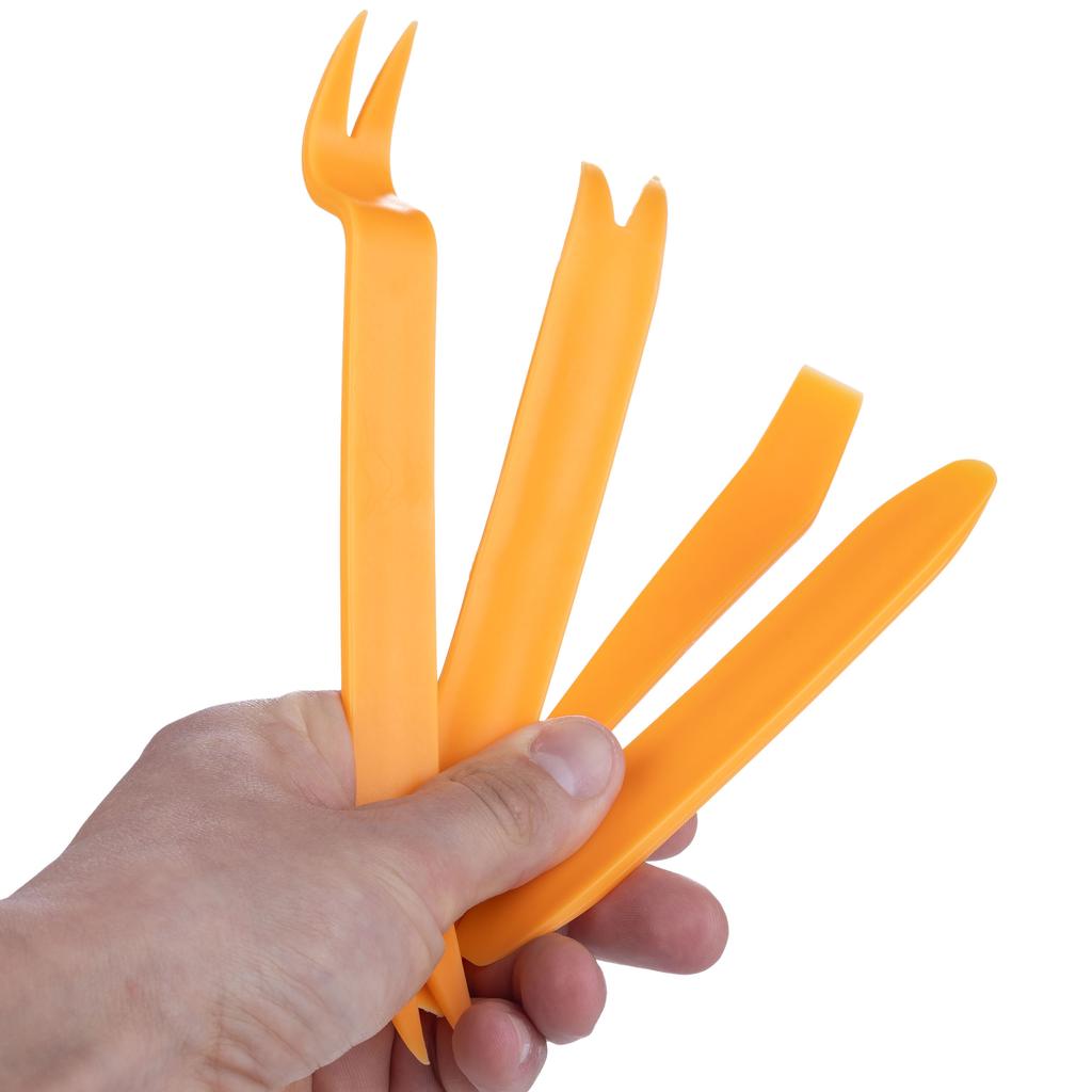 Rosfix Zestaw Narzędzi do Podważania Kołków Samochodowych 6szt. – Precyzyjne i Ergonomiczne | Trwałe Tworzywo | Wielofunkcyjne Zastosowanie